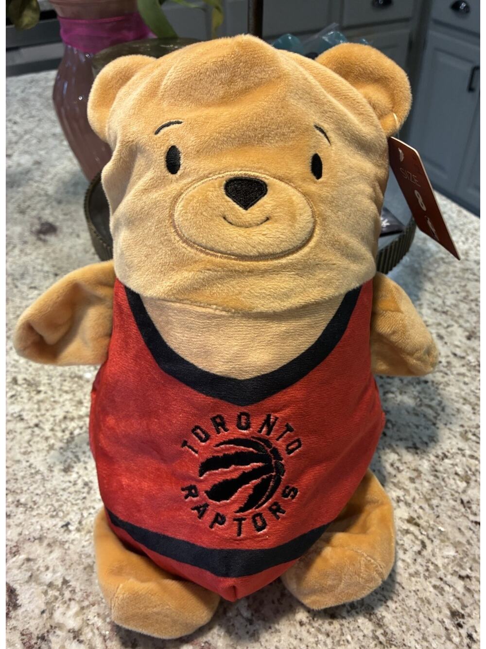 NBA Cubcoats Toronto Raptors 2-in-1 Transforming Hoodie+Plushie Size 8 NEW